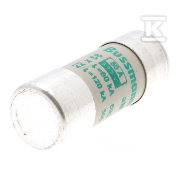 Cylindrical fuse link 22 x 58 mm 50A AM - C22M50