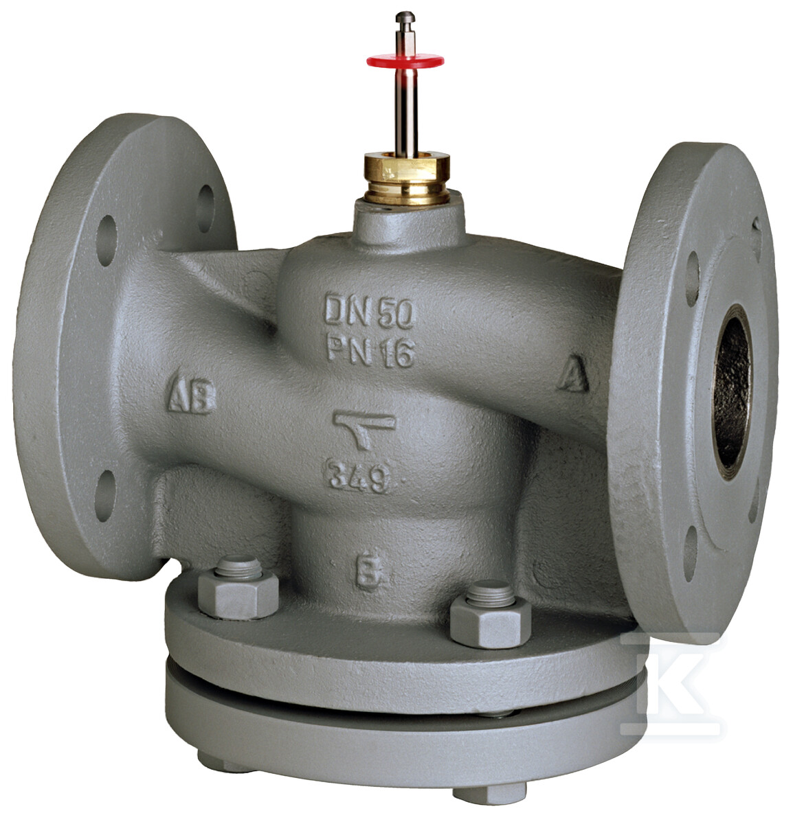 Zawór 2-drogowy regulacyjny CV206 GG - 60215265
