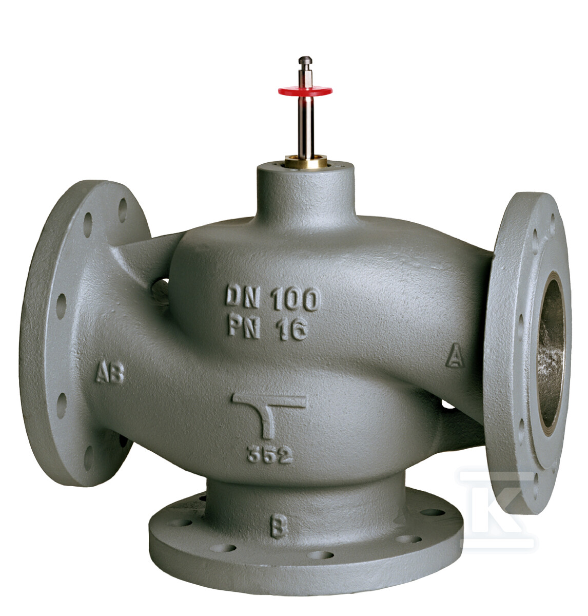 Zawór 3-drogowy regulacyjny CV316 GG - 60335165