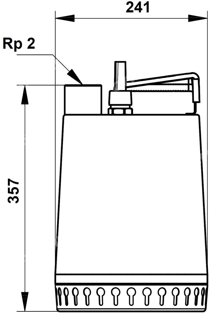 Submersible waste water pump UNILIFT AP - 96001958