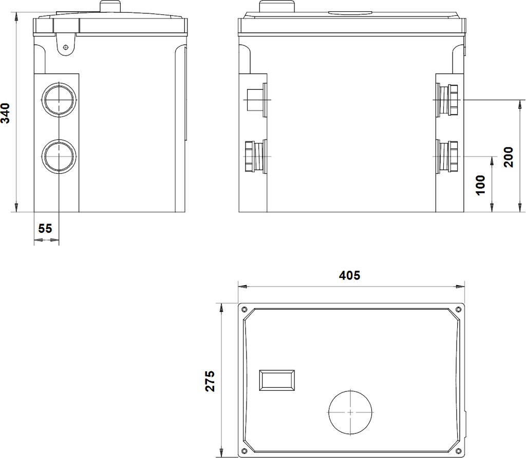 Liftaway Tank C40-1 pro Unilift - 96003985