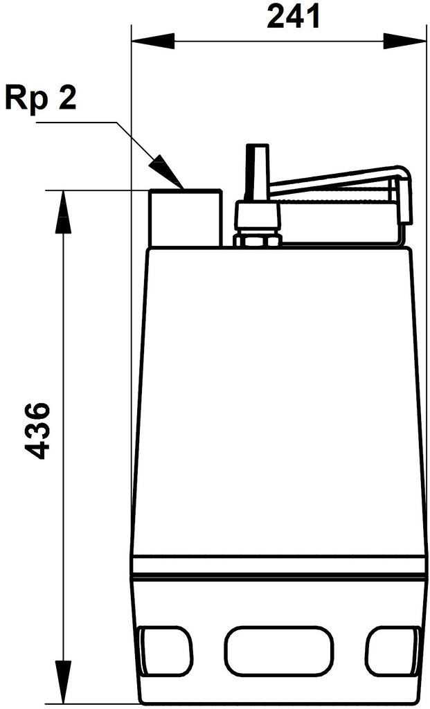 Submersible pump for dirty water - 96010562