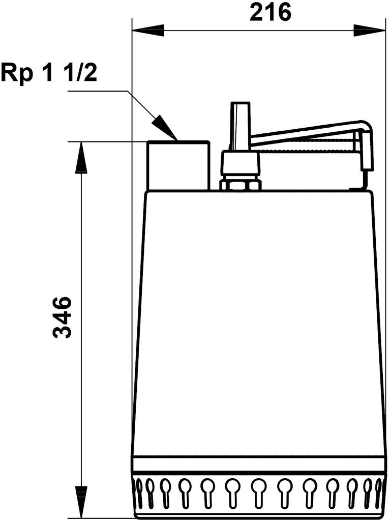 Submersible pump for dirty water - 96023873