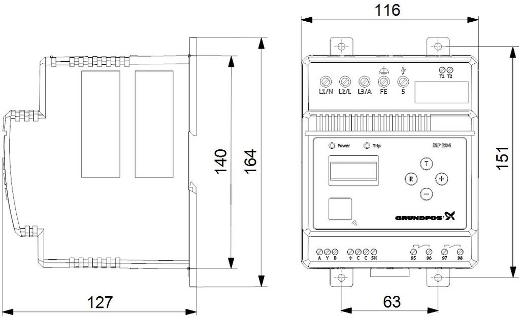 Modul MP204 elektroniczny układ - 96079927