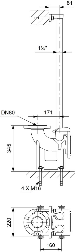 Cuplaj automat DN 80 pentru SEV și SE1 - 96090993