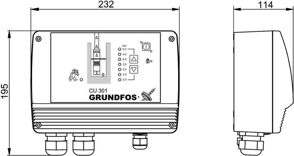 CU 301 control unit for SQE control - 96436753