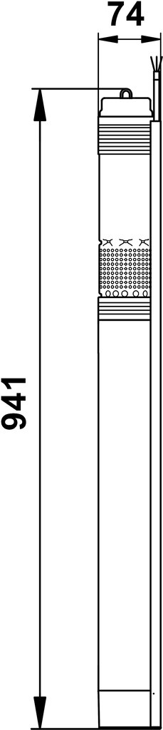 Ponorné čerpadlo SQ 5-70 1,85 kW 1x230V - 96510217