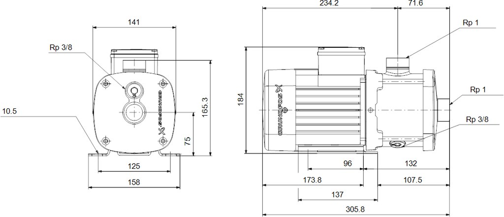 Pump Cm1-2 A-R-I-E-Aqqe F-A-A-N - - 97514413