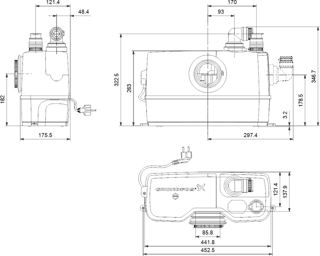 Drtič SOLOLIFT2 WC-1 - 97775314