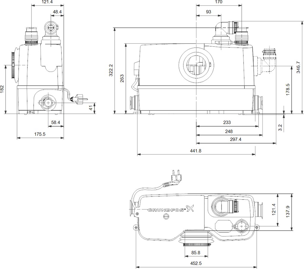 Drtič SOLOLIFT2 WC-3 - 97775315