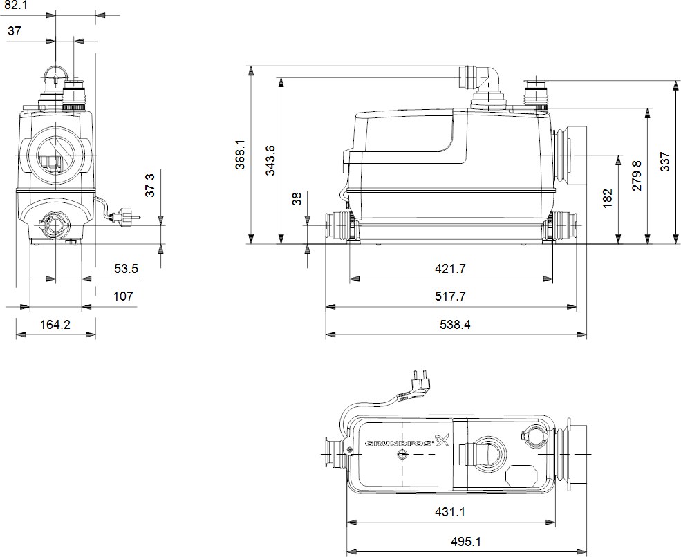 Sololift2 CWC-3 aprítógép - 97775316