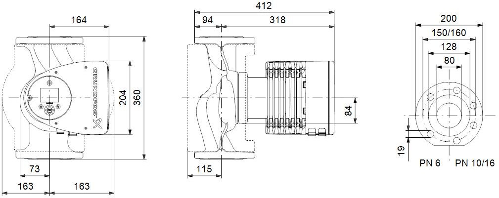 Pompa electronica de circulatie MAGNA3 - 97924310