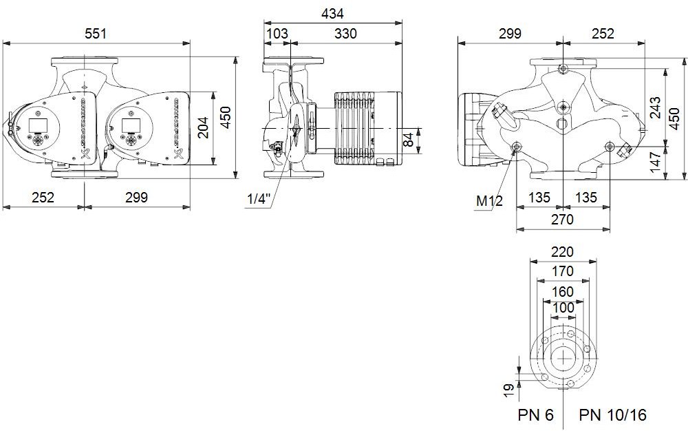 Glandless circulation pump MAGNA3 D - 97924507