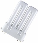 Compact fluorescent lamp, non-integrated DULUX F 24W/ 840 2G10