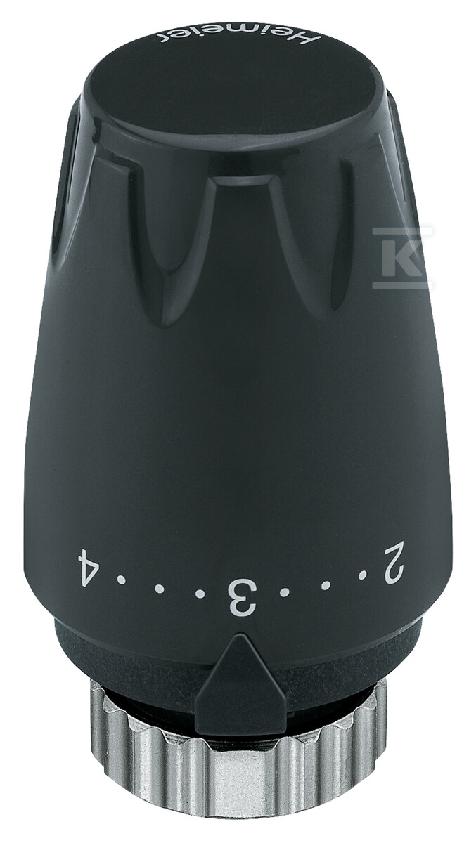 Głowica termostatyczna DX, czarna, RAL - 6700-00.507