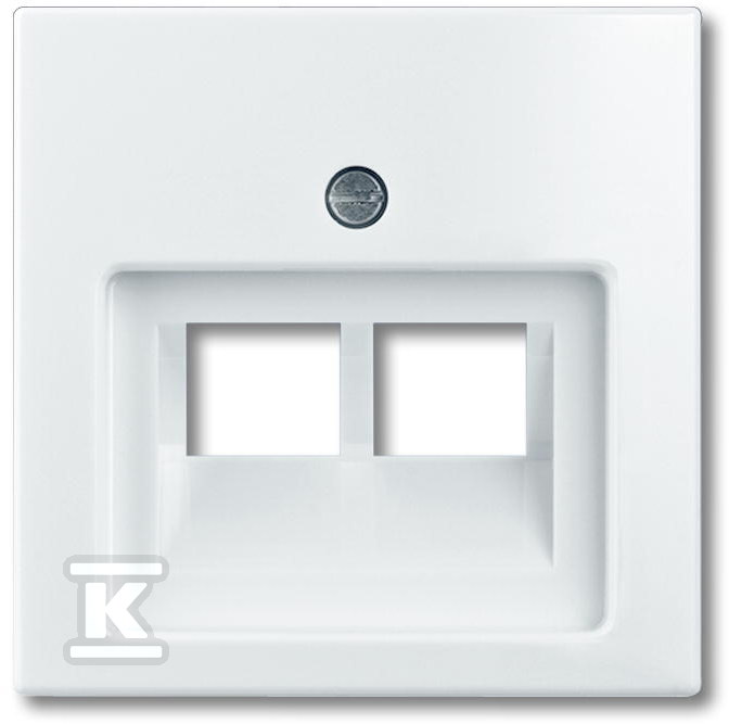 Подвійна кришка комп'ютерної розетки - 1803-02-92-507