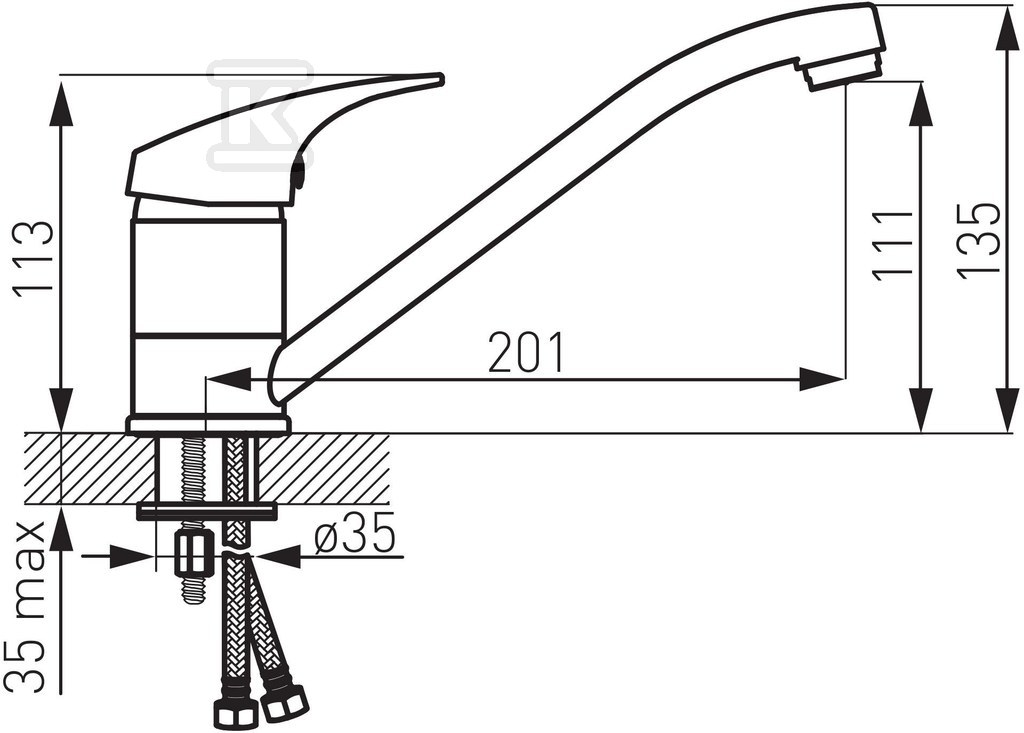 Bateria zlewozmywakowa Ferro One - BFO4