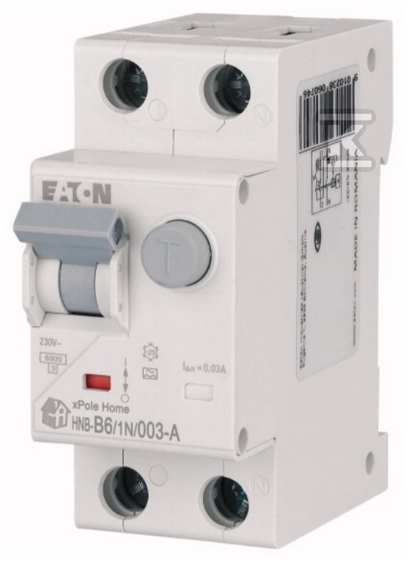 Combined circuit breaker 6kA type A - 195130