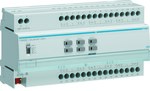 Sterownik żaluzjowy/roletowy, 12-krotny, 230 V AC, 10 mod., KNX