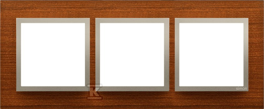 3-way frame Nature-Wood, GOLDEN WALNUT, - DRN3/86