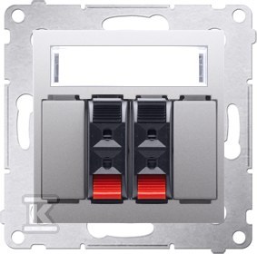 2-pásmová zásuvka na reproduktor, pre - DGL32.01/43