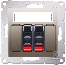 Priză difuzor cu 2 căi, pentru - DGL32.01/44