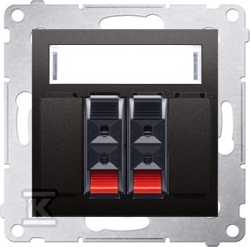 2-pásmová reproduktorová zásuvka, na - DGL32.01/48
