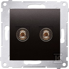 Single loudspeaker socket (module). - DGL2.01/48