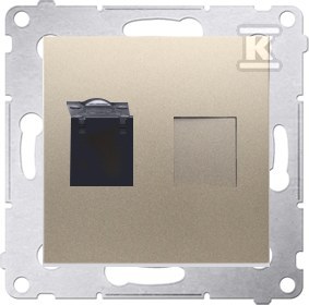 RJ45 single computer socket, category - D61.01/44