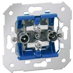 Роз'єм РТВ-SAT наскрізний модуль (РТВ-15dB, SAT-16dB) Simon 82