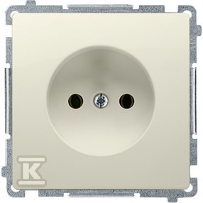 Single socket without grounding - BMG1.01/12