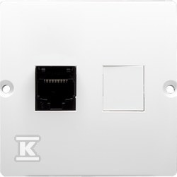 RJ45 single computer socket BMF51.02/11 - BMF51.02/11