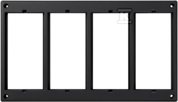 4-modulový rám, grafit - SM402/14