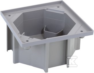 Box for concrete insert IP66, gray - KGE170/23