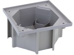 Box for concrete insert IP66, gray