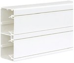 Kanál 2-com. Cabloplus PVC 130x55mm, délka 2 m, cena za 1 m, čistě bílá, CONNECT