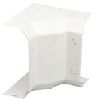 Adjustable internal angle ABS Cablomax 130x55mm, pure white, CONNECT