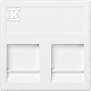 K45 board, 2-way RJ with cover, - KB76/9