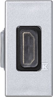 Deska K45/2 HDMI-HDMI adaptér 22,5x45mm - K129B/8