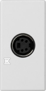 Board K45/2 S-Video sockets 22.5x45mm + - K103B/9