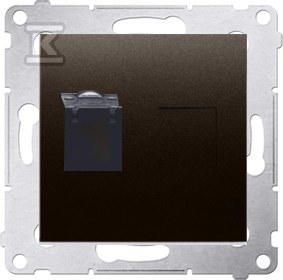 Single computer socket RJ45 category 6 - D61.01/46