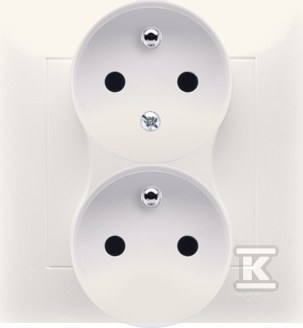 Double grounded socket-outlet, with - DGZ2TZ/41