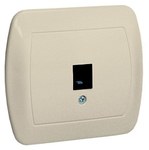 Single telephone socket AT1E/12 Beige chord