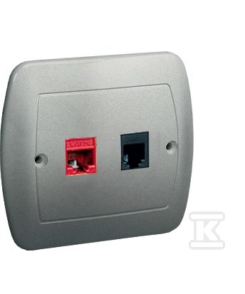 Комп'ютерна розетка RJ45 категорії 5e + - AF5T/26