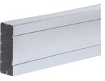 1-cell channel Cabloplus TS ALU 130x55mm, universal accessories, length 2 m, price for 1 m, aluminum, CONNECT