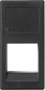 Placa K45/2, 1x RJ fara scuturi, - KA045/14