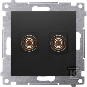 1-way loudspeaker socket (module). - DGL2.01/49