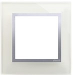 1-way frame Nature-Glass, SILVER FOG, IP20/IP44' ('IP44 - use DUN1 seal), SIMON54 NATURE