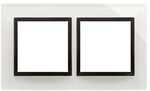2-стороння рама Nature-Glass, STORM CLOUD, IP20/IP44' ('IP44 - використовувати прокладки DUN2), SIMON54 NATURE