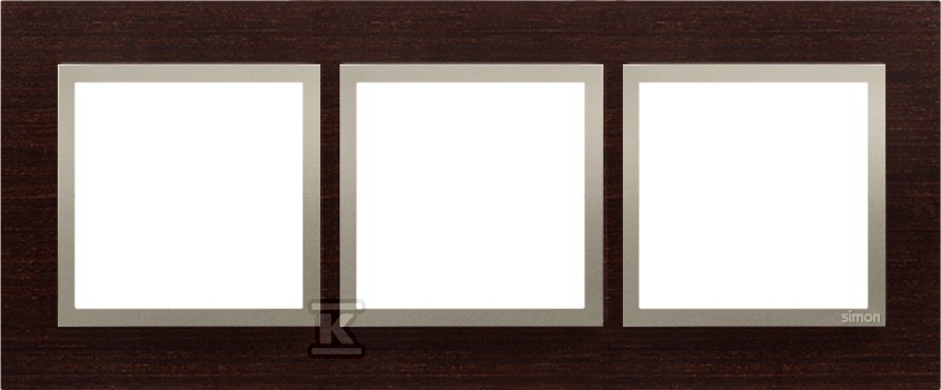 3-way frame Nature-Wood, GOLDEN WENGE, - DRN3/85